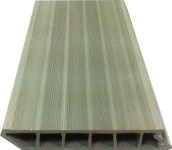 Террасная доска из древесно-полимерного композита Зеленый (Браш)