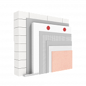 Система теплоизоляции фасадов с утеплителем на основе пенополистирола Weber.Therm