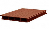 Террасная доска из древесно-полимерного композита Терракотовый (Глянец)