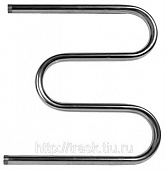 Полотенцесушитель стальной хромированный