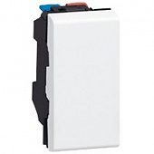 Выключатель 1-кл MOSAIC NEW 1мод.бел. Leg77000