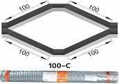 Сетка Штрек кладочная 100-c 500 мм