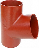 Труба SML Тройник чугунный безраструбный 90 градусов