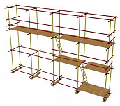 Хомутовые строительные леса ЛСПХ-60