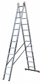 Лестница алюминиевая двухсекционная универсальная