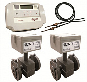 Теплосчетчик электромагнитный Карат-307 с расходомером Карат-550