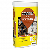 Цементно-известковая штукатурка Weber.Vetonit 414 Unirender 