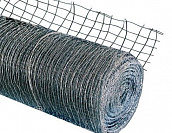 Сетка тканая оцинкованная 12х12х1 в рулонах