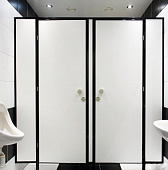 Туалетные перегородки из современных материалов