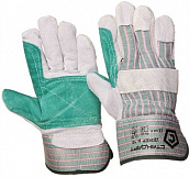 Перчатки спилковые комбинированные докер