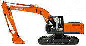 Гусеничный полноповоротный экскаватор Hitachi