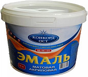 Конкорд ОСТ эмаль FINCOR матовая ВД-АК 125  	 	