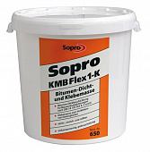 Однокомпонентная эластичная битумная гидроизоляционная мастика Sopro KMB 650