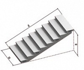 Лестничные марши 2ЛМФ 39-14-17.5