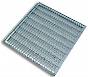 Решетка стальная штампованная РВ 28*28